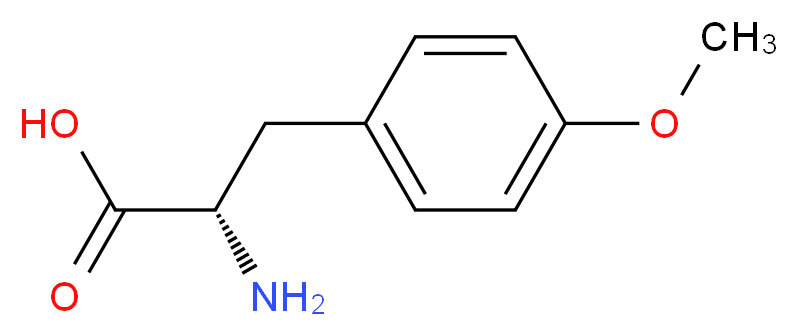 4-METHOXY-L-PHENYLALANINE_分子结构_CAS_6230/11/1)