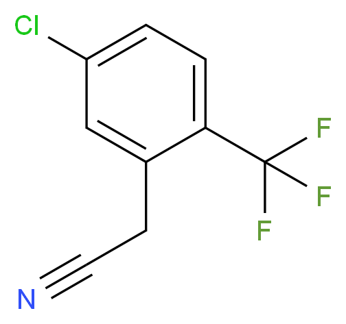 5-Chloro-2-(trifluoromethyl)phenylacetonitrile_分子结构_CAS_261763-26-2)