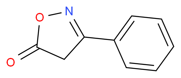 3-苯基-5-异恶唑酮_分子结构_CAS_1076-59-1)