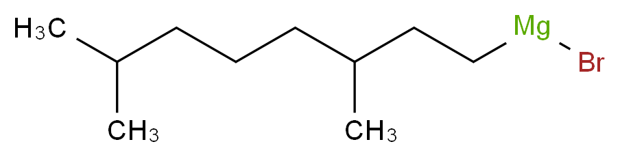 bromo(3,7-dimethyloctyl)magnesium_分子结构_CAS_114499-45-5