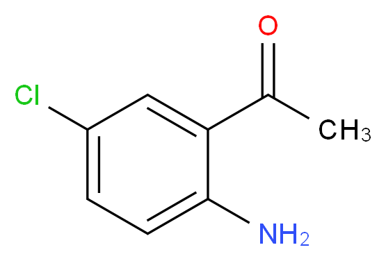 1-(2-amino-5-chlorophenyl)ethan-1-one_分子结构_CAS_1685-19-4