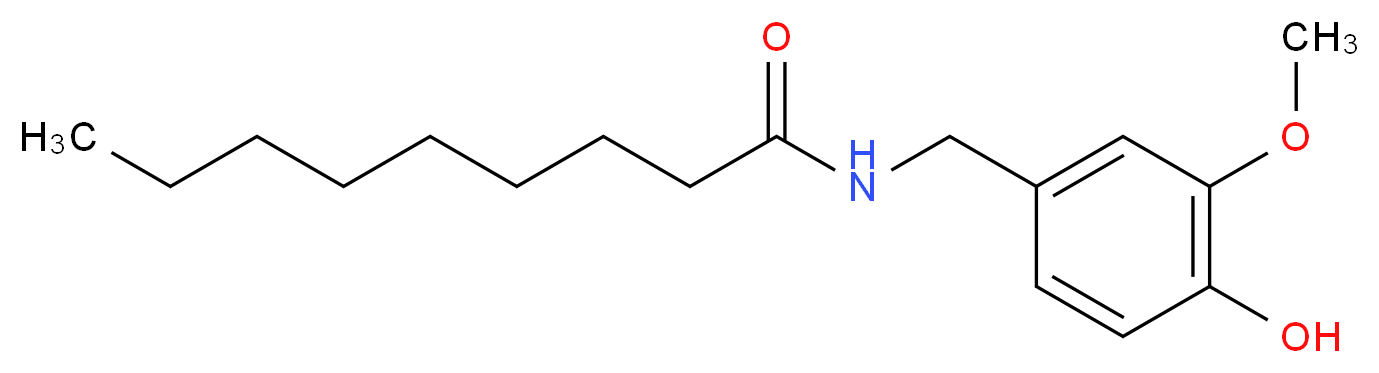 Nonivamide_分子结构_CAS_2444-46-4)