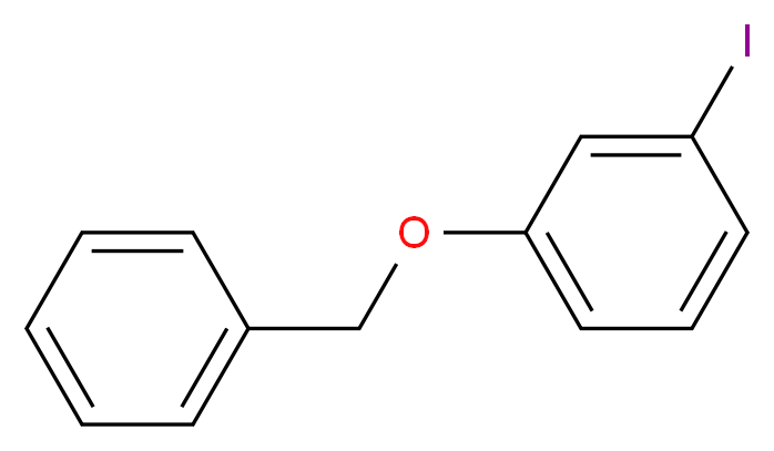 1-苄氧基-3-碘苯_分子结构_CAS_107623-21-2)