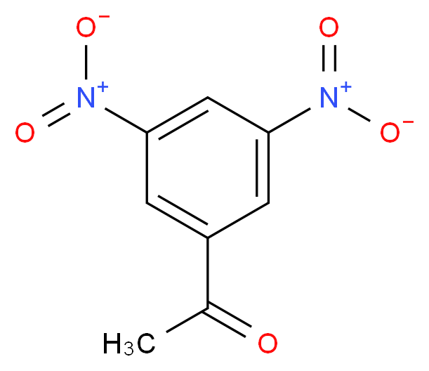 1-(3,5-dinitrophenyl)ethan-1-one_分子结构_CAS_14401-75-3