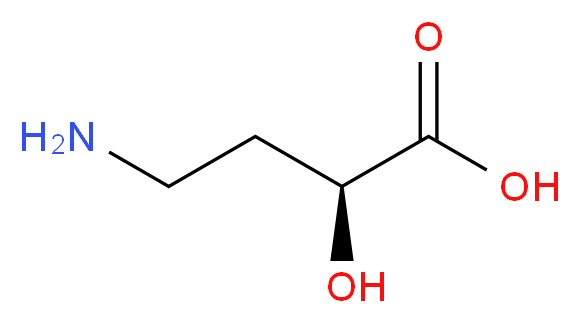 (S)-4-氨基-2-羟丁酸_分子结构_CAS_40371-51-5)