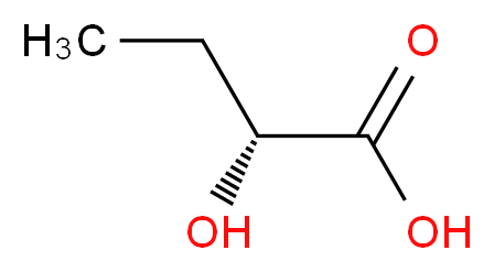 (2R)-2-hydroxybutanoic acid_分子结构_CAS_20016-85-7