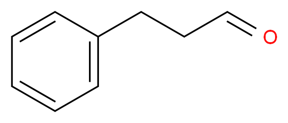 3-phenylpropanal_分子结构_CAS_104-53-0