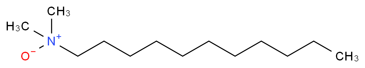 N,N-dimethylundecanamine oxide_分子结构_CAS_15178-71-9