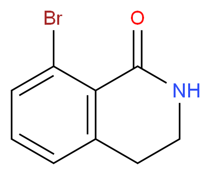 8-bromo-3,4-dihydroisoquinolin-1(2H)-one_分子结构_CAS_1159811-99-0)