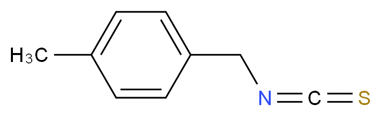 1-(isothiocyanatomethyl)-4-methylbenzene_分子结构_CAS_)