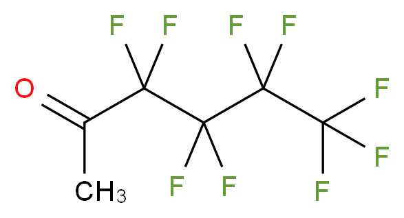 3,3,4,4,5,5,6,6,6-nonafluorohexan-2-one_分子结构_CAS_678-18-2