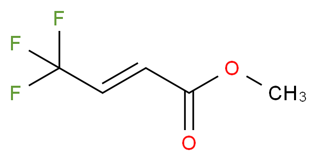 Methyl 4,4,4-trifluorocrotonate_分子结构_CAS_85694-31-1)