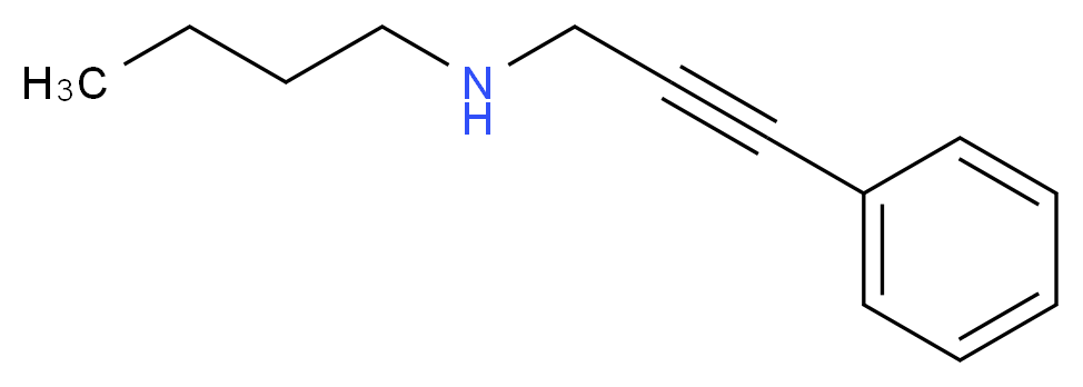 N-butyl-3-phenyl-2-propyn-1-amine_分子结构_CAS_445255-32-3)