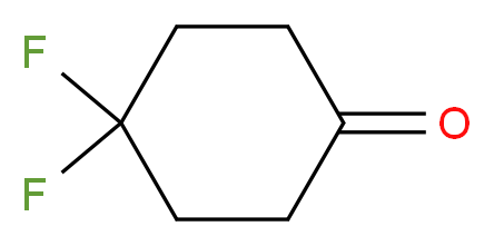 4,4-Difluorocyclohexan-1-one_分子结构_CAS_22515-18-0)