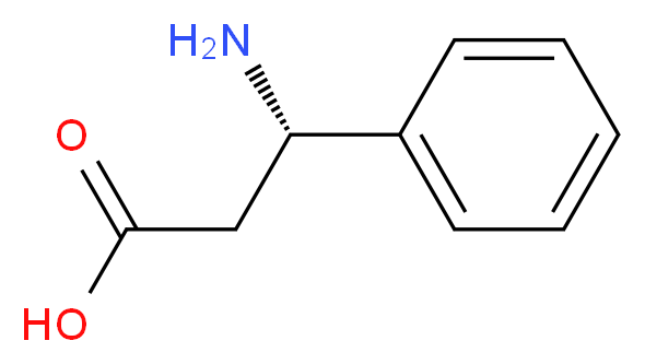 (3S)-3-amino-3-phenylpropanoic acid_分子结构_CAS_83649-47-2