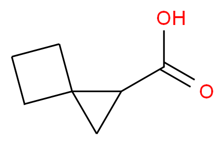 Spiro[2.3]hexane-1-carboxylic acid_分子结构_CAS_)