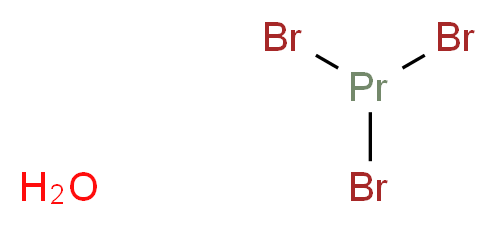 tribromopraseodymium hydrate_分子结构_CAS_225505-12-4