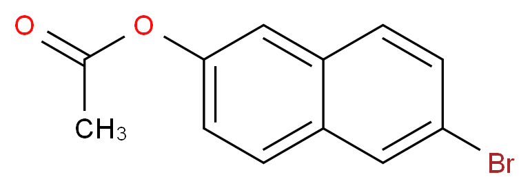 6-Bromo-2-naphthyl acetate_分子结构_CAS_6343-72-2)