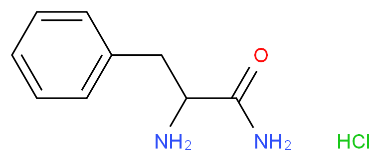 2-amino-3-phenylpropanamide hydrochloride_分子结构_CAS_108321-83-1