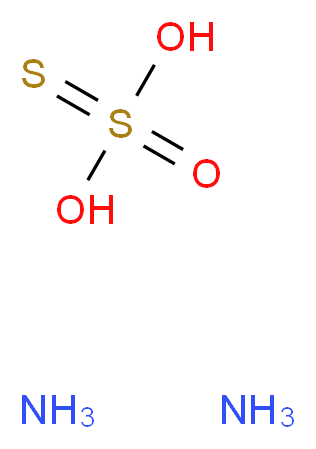 硫代硫酸铵_分子结构_CAS_7783-18-8)