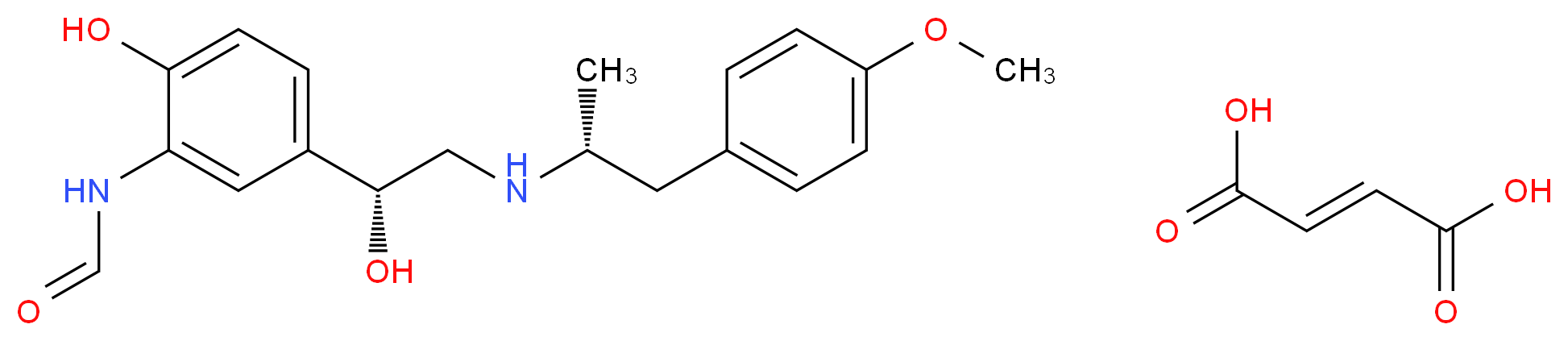 Formoterol Fumarate_分子结构_CAS_73573-87-2)