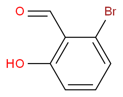 2-Bromo-6-hydroxybenzaldehyde_分子结构_CAS_22532-61-2)