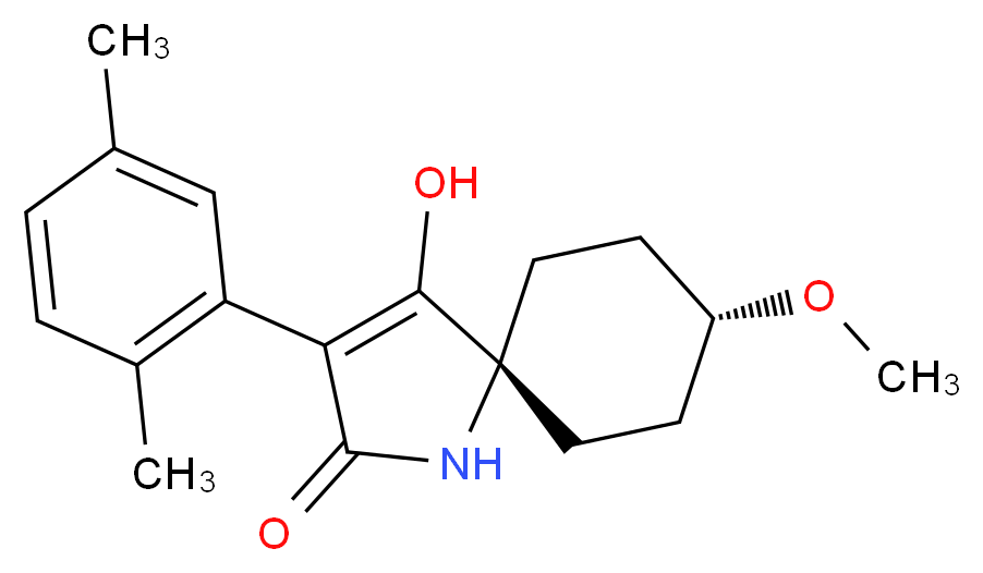 Spirotetramat Metabolite BYI08330-cis-enol_分子结构_CAS_203312-38-3)