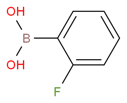 2-氟苯硼酸_分子结构_CAS_1993-03-9)