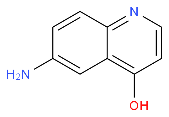 6-Amino-4-hydroxyquinoline_分子结构_CAS_56717-02-3)