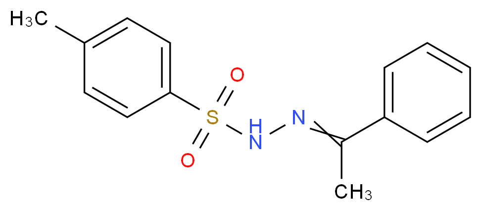 苯乙酮甲苯磺酰腙_分子结构_CAS_4545-21-5)