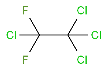 1,1-DIFLUORO-1,2,2,2,TETRACHLOROETHANE_分子结构_CAS_76-11-9)