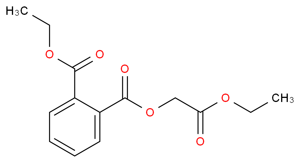 ETHYL PHTHALYLETHYLGLYCOLATE_分子结构_CAS_84-72-0)