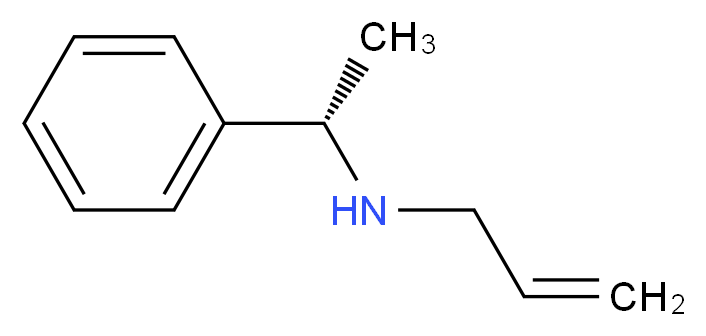 [(1S)-1-phenylethyl](prop-2-en-1-yl)amine_分子结构_CAS_115914-08-4