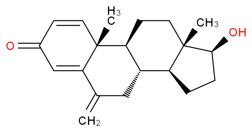 17β-Hydroxy Exemestane_分子结构_CAS_122370-91-6)