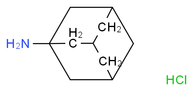 1-ADAMANTANAMINE HYDROCHLORIDE_分子结构_CAS_665-66-7)