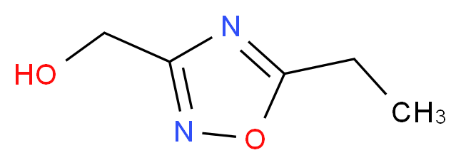 (5-ethyl-1,2,4-oxadiazol-3-yl)methanol_分子结构_CAS_915920-77-3