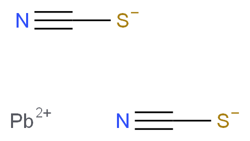 $l^{2}-lead(2+) ion bis(cyanosulfanide)_分子结构_CAS_592-87-0
