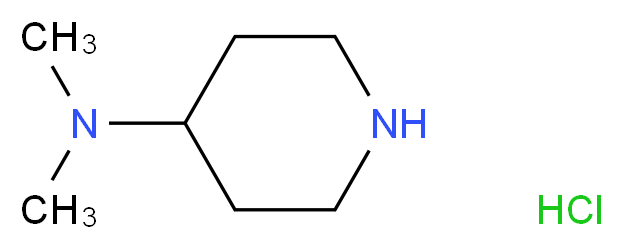 N,N-Dimethylpiperidin-4-amine hydrochloride_分子结构_CAS_50533-97-6)