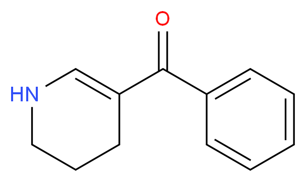 phenyl(1,4,5,6-tetrahydropyridin-3-yl)methanone_分子结构_CAS_42374-33-4)