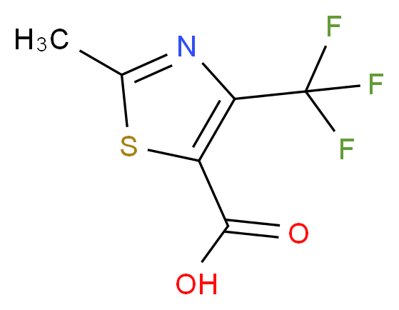 2-Methyl-4-(trifluoromethyl)thiazole-5-carboxylic acid_分子结构_CAS_117724-63-7)