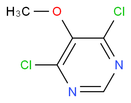 4,6-Dichloro-5-methoxypyrimidine_分子结构_CAS_5018-38-2)