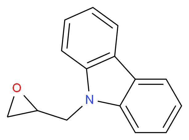 9-(Oxiran-2-ylmethyl)-9H-carbazole_分子结构_CAS_52131-82-5)