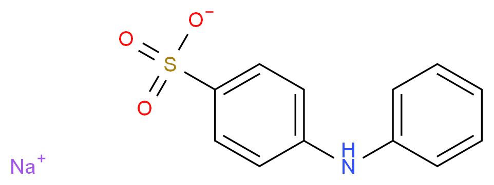 p-DIPHENYLAMINE SULFONIC ACID SODIUM SALT_分子结构_CAS_6152-67-6)