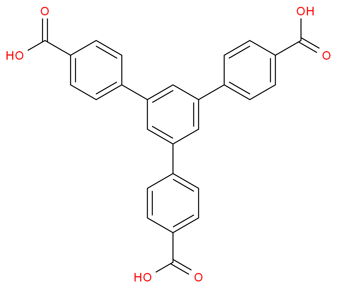 1,3,5-Tri(4-carboxyphenyl)benzene_分子结构_CAS_50446-44-1)