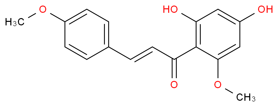 4-O-Methylhelichrysetin_分子结构_CAS_56121-44-9)