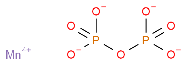 MANGANESE PYROPHOSPHATE_分子结构_CAS_53731-35-4)