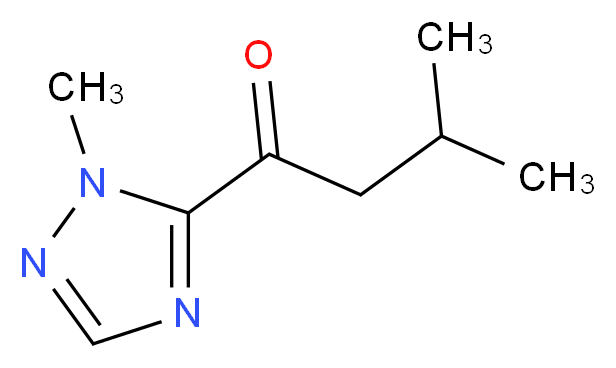3-Methyl-1-(1-methyl-1H-1,2,4-triazol-5-yl)butan-1-one_分子结构_CAS_959239-60-2)