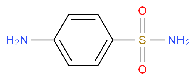 磺胺_分子结构_CAS_63-74-1)