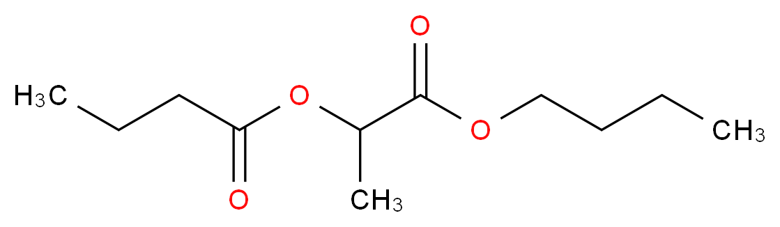 1-butoxy-1-oxopropan-2-yl butanoate_分子结构_CAS_7492-70-8