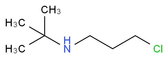 tert-Butyl-3-chloropropylamine_分子结构_CAS_52560-90-4)